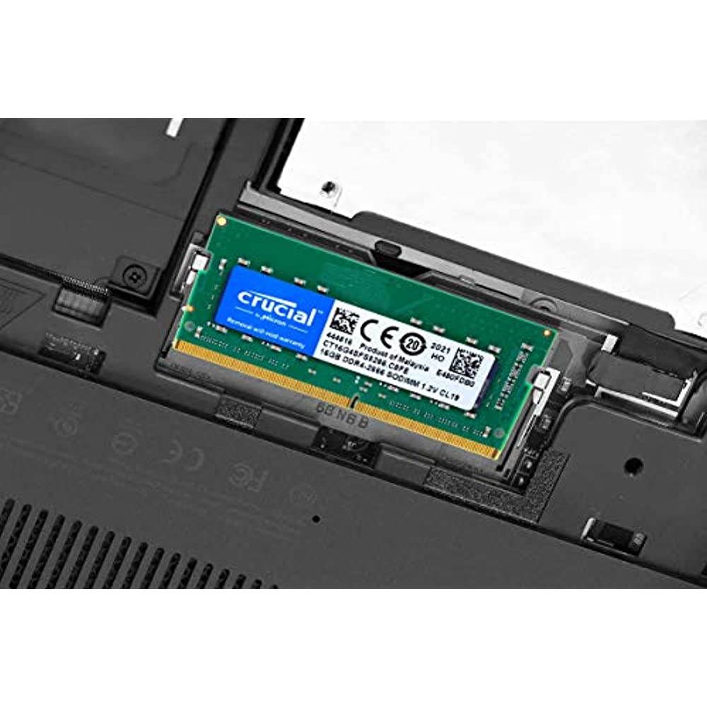 Crucial 16GB 260-Pin DDR4 SO-DIMM DDR4 2666 (PC4 21300) Laptop Memory Model CT16G4SFS8266