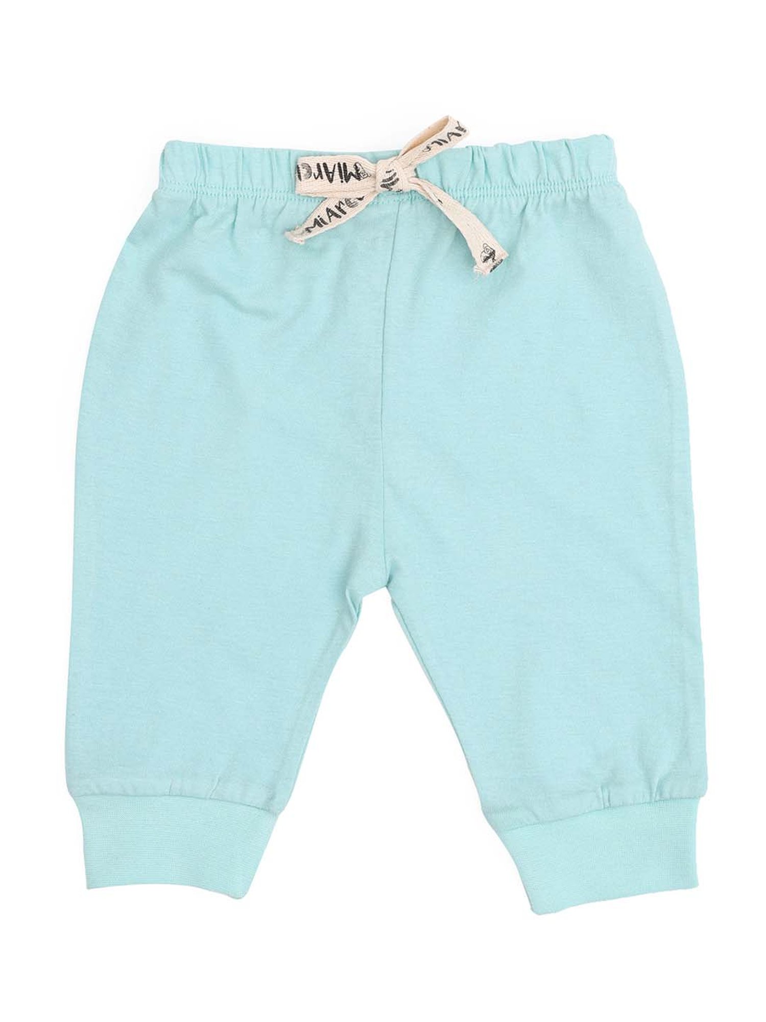 Ed-a-Mamma Baby Multicolor Solid Joggers (Pack Of 3)