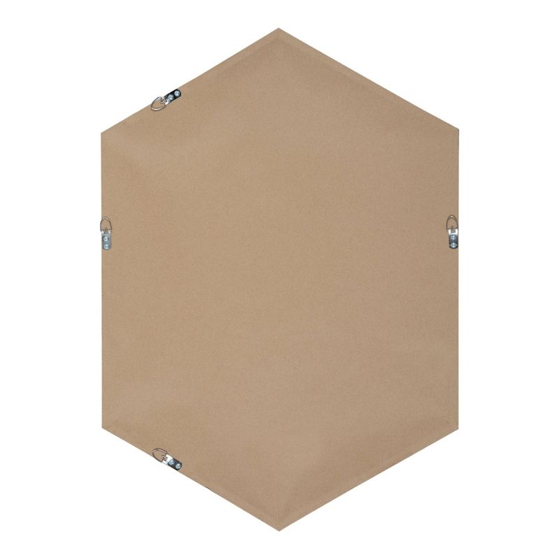 26" x 32" Sumpter Wood Framed Wall Organizer Rustic Brown - Kate and Laurel