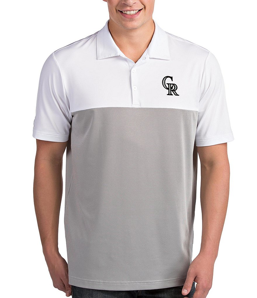 Antigua MLB National League Venture Short-Sleeve Polo Shirt