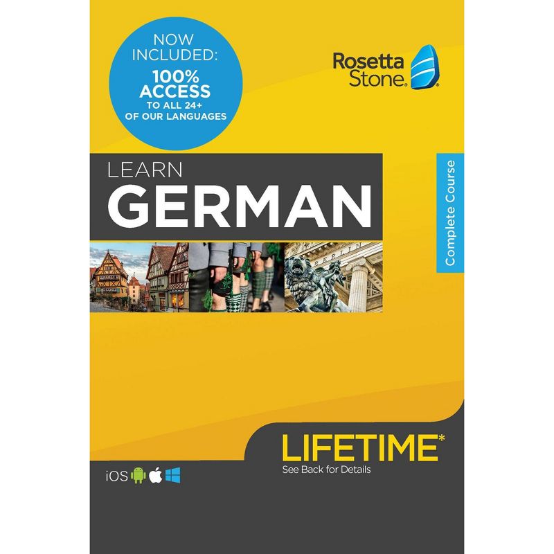 Rosetta Stone Lifetime German (Hardcover)
