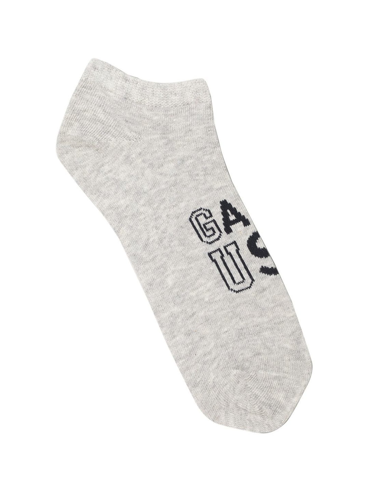 Gant Ankle Length Multicolor Cotton Solid Medium Socks - Pack of 5
