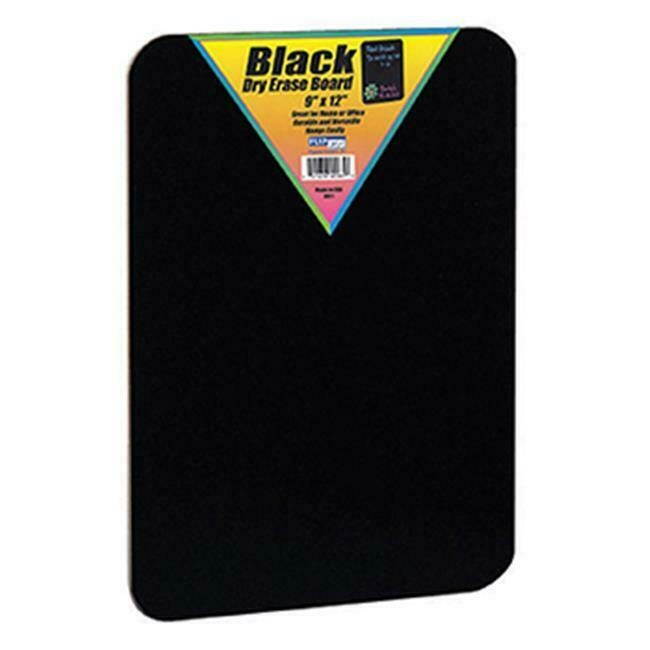 Flipside FLP40065 Black Dry Erase Boards 9 X 12