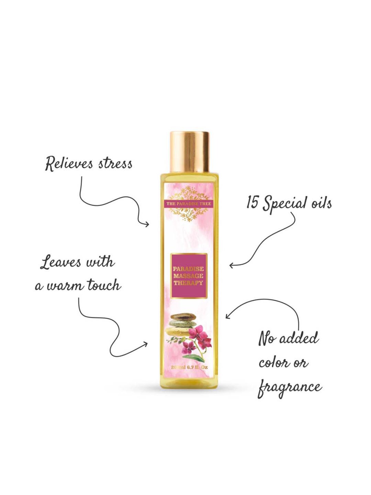 The Paradise Tree's Massage Therapy Oil - 200 ml