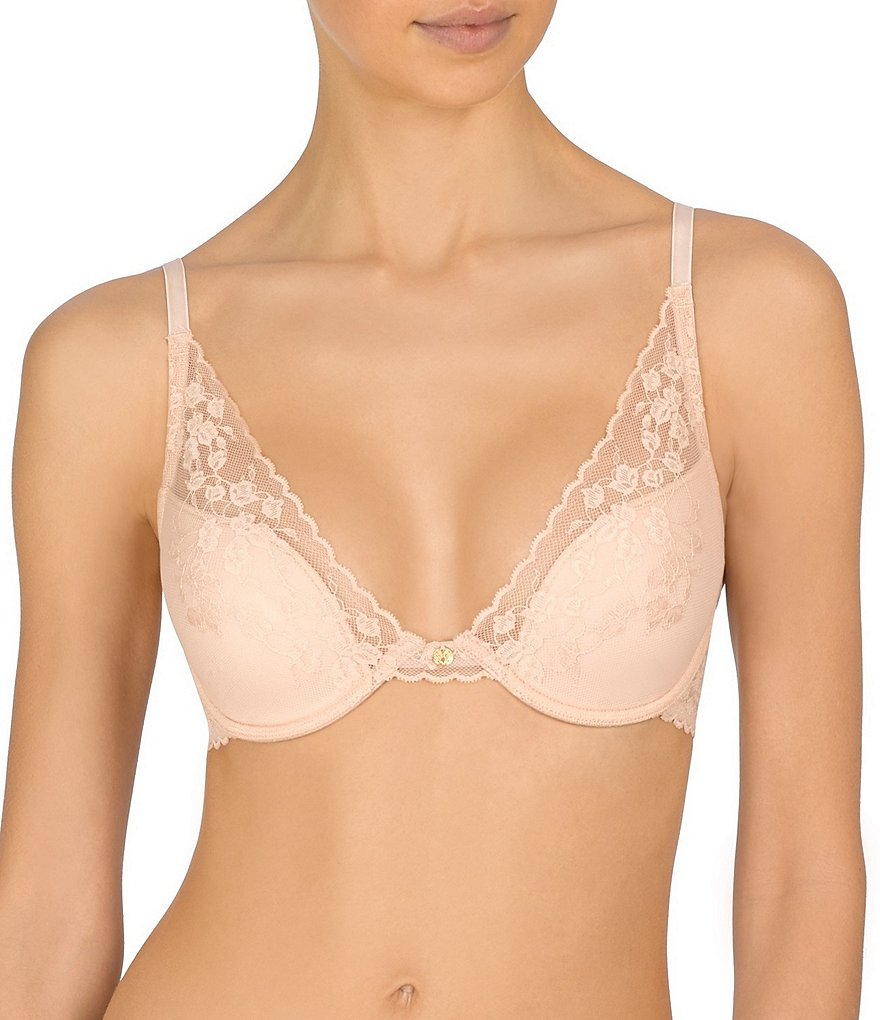 Natori Cherry Blossom Convertible Contour Underwire Bra