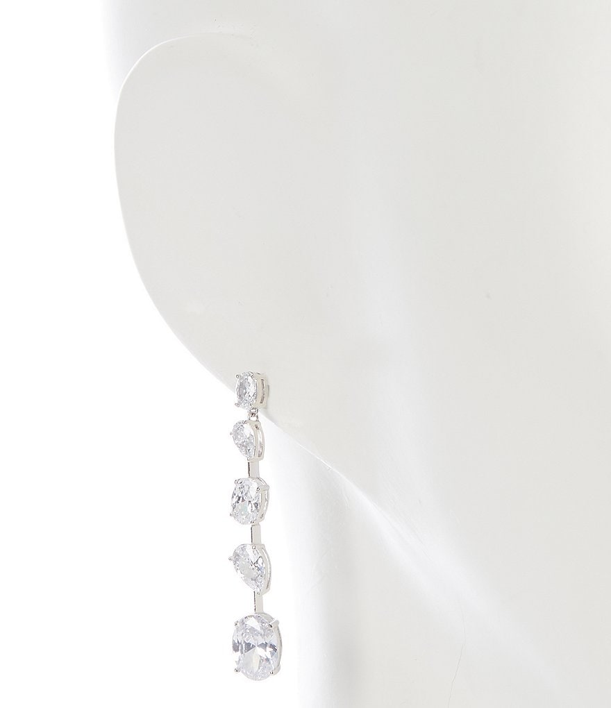 Nadri Chloe Mixed Linear Earrings