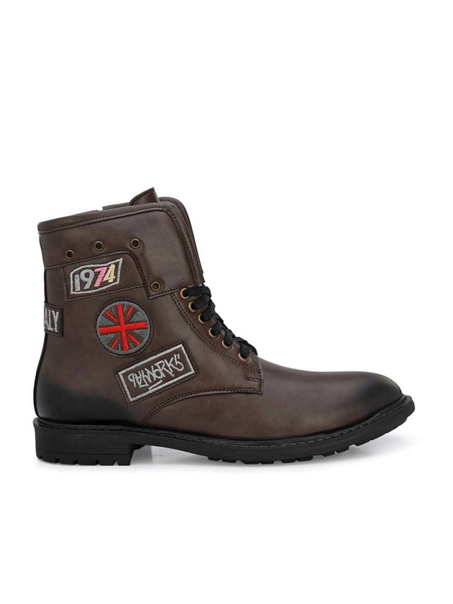 Eego Italy Men's Chocolate Brown Casual Boots