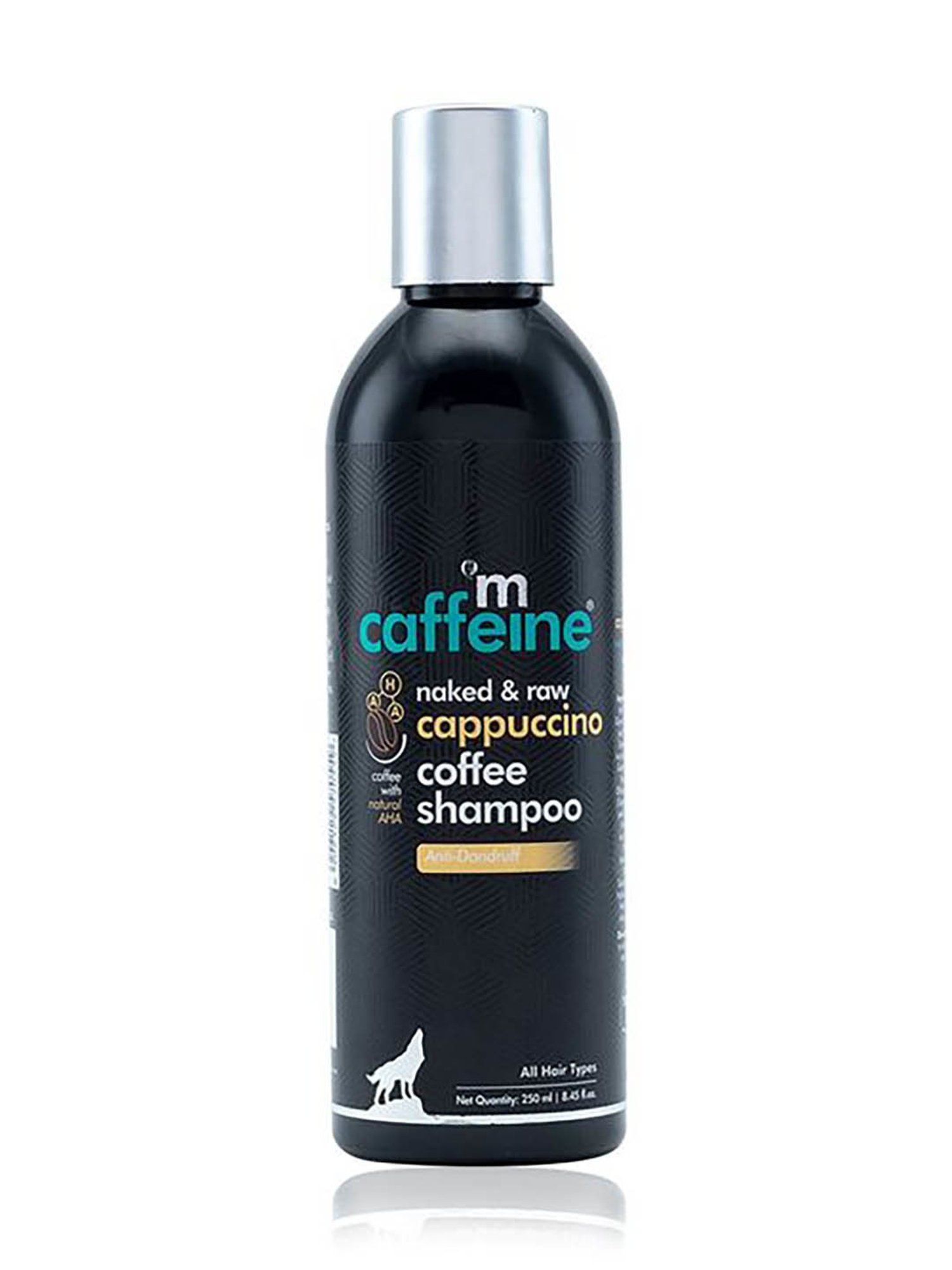 mCaffeine Naked & Raw Cappuccino Coffee Shampoo - 250 ml