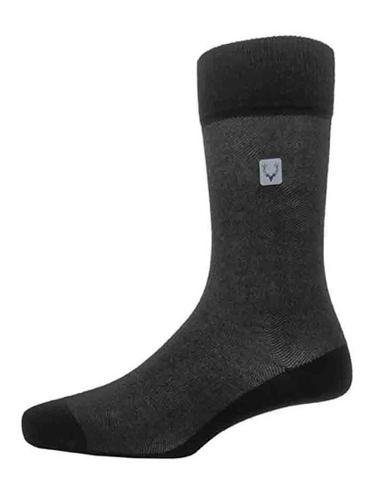 Bonjour Brown and Black Socks (Pack Of 2)
