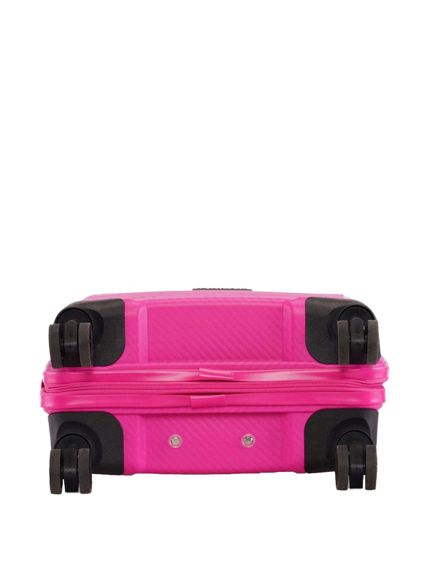 Swiss Brand Matterhorn Pink Textured Hard Cabin Trolley Bag - 20 cm