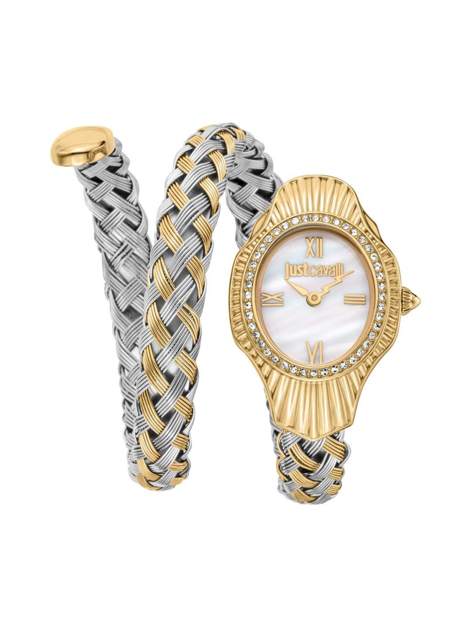 Just Cavalli JC1L305M0055 Twined Analog Watch for Women