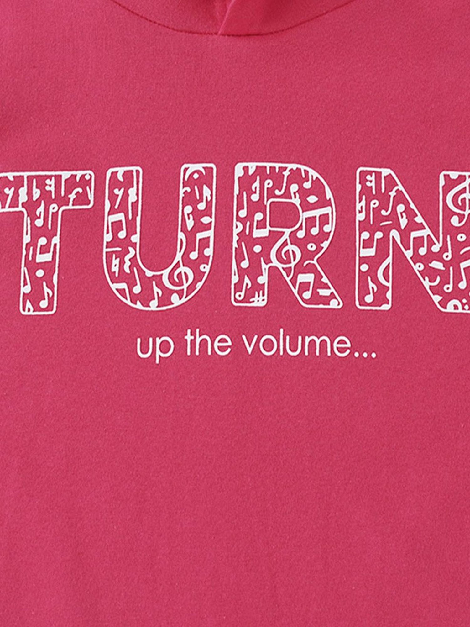 KIDS ONLY Blue Cotton Embroidered Full Sleeves Sweatshirt