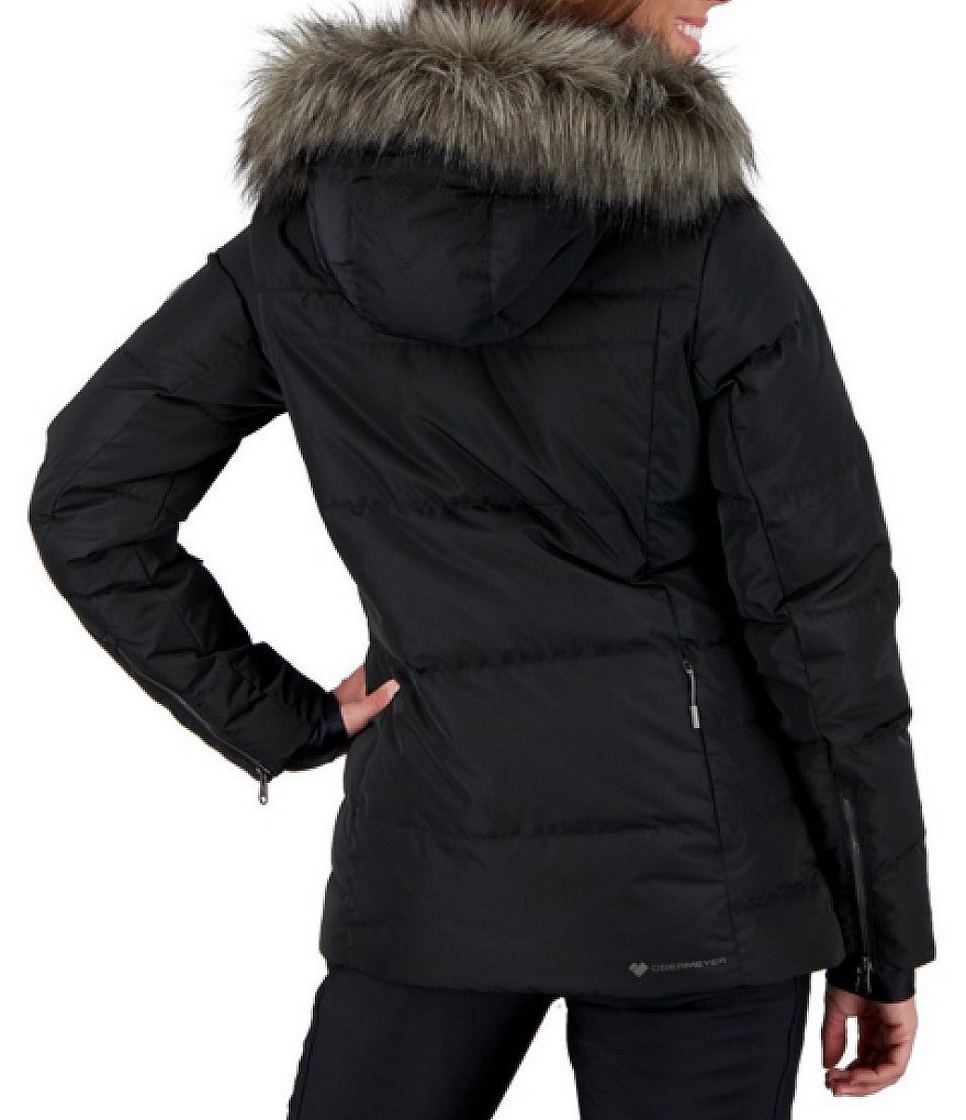 Obermeyer Circle Down HydroBlock&reg; Sport Hooded Ski Jacket