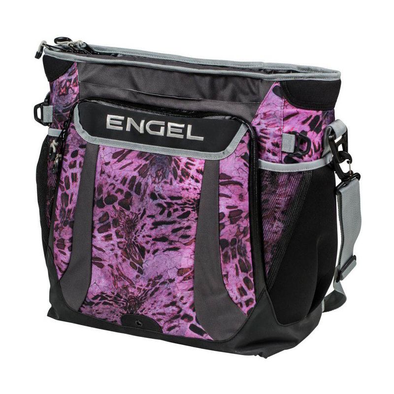 Engel Prym1 5.7 Gal Backpack Ice Cooler with 24 Can Capacity, Pink Out Camo