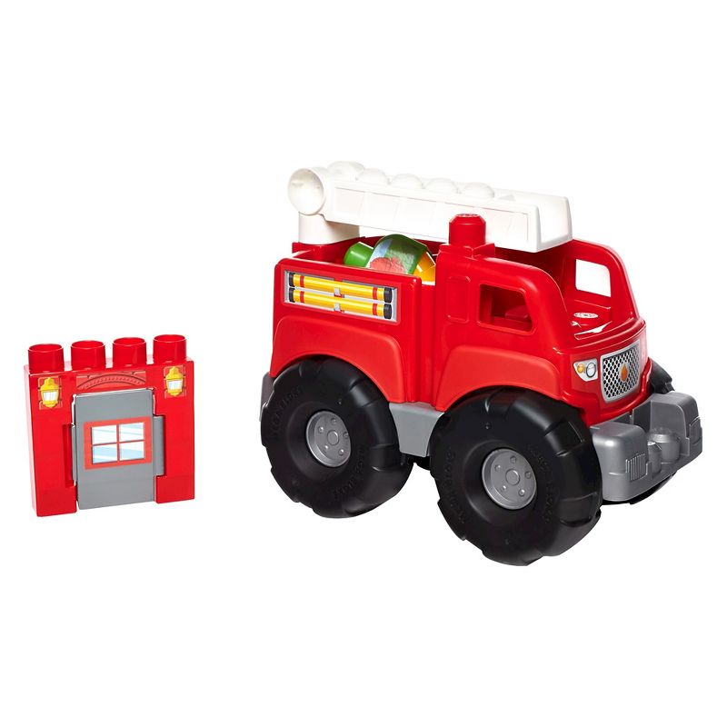 Mega Bloks Fire Truck Rescue Building Set