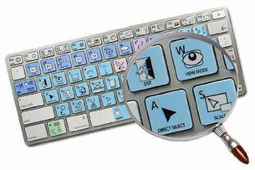 ADOBE INDESIGN GALAXY SERIES STICKER FOR KEYBOARD APPLE SIZE
