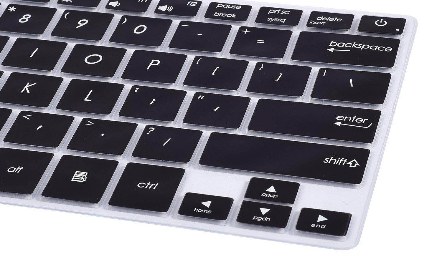 2PCS Keyboard Cover for ASUS UX301LA UX302LG UX303LA UX303LB UX303LN UX303UA UX303UB UX305 UX305CA UX305FA UX305LA UX306UA UX330CA UX330UA UX42 Q302LA Q302UA Q304UA Q324UA/14 ASUS UX410UA UX430UA