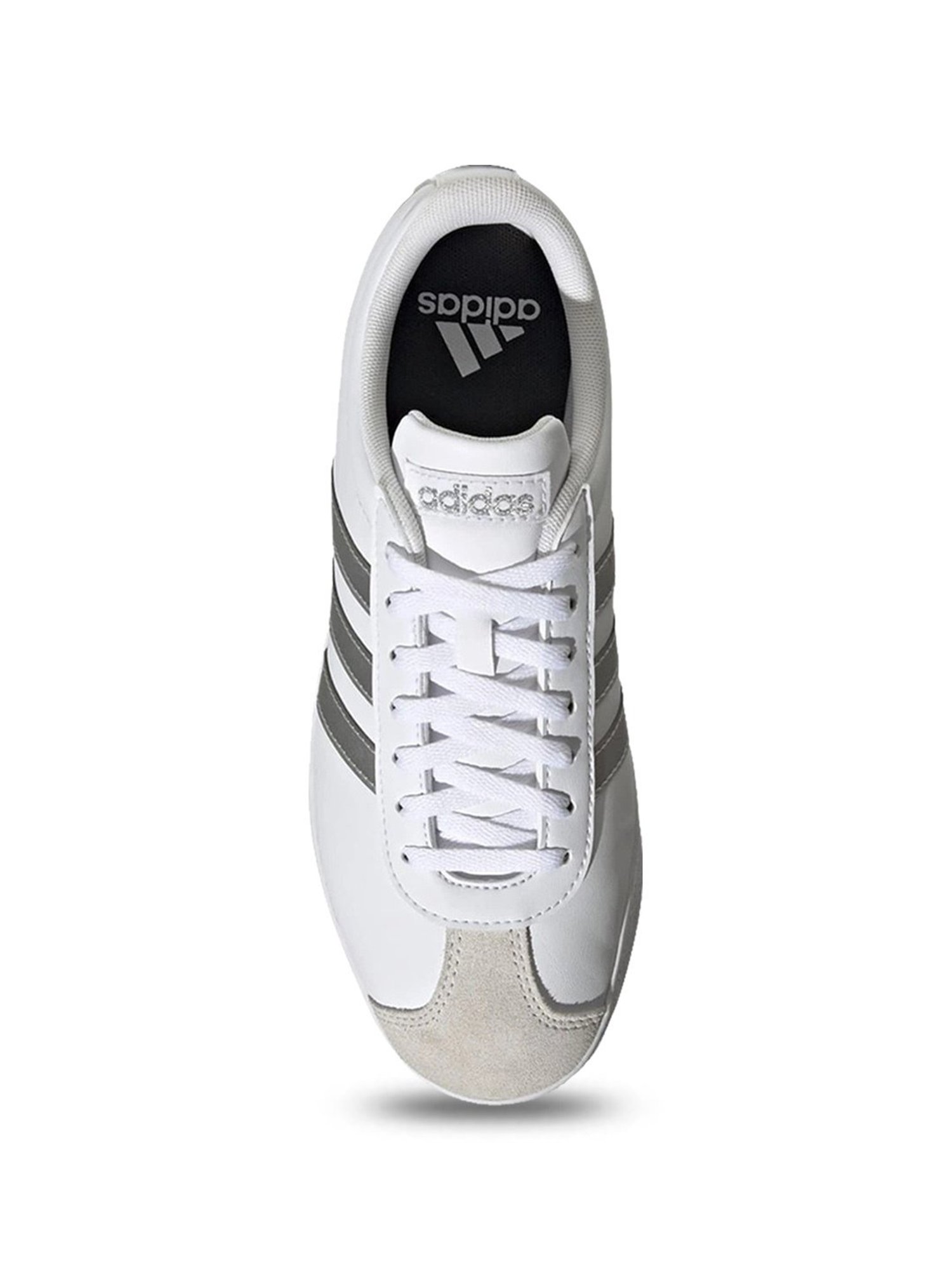 Adidas Women's VL COURT BASE White Skateboarding Shoes