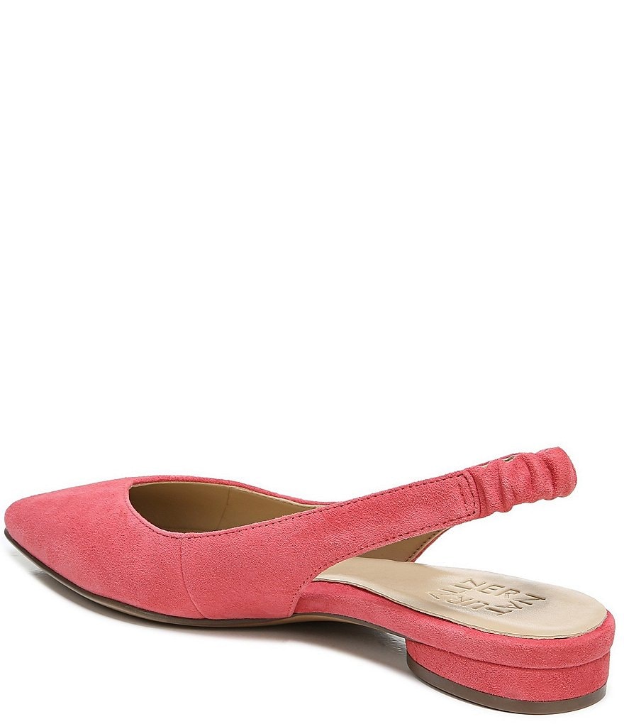 Naturalizer Halo Suede Slingback Flats