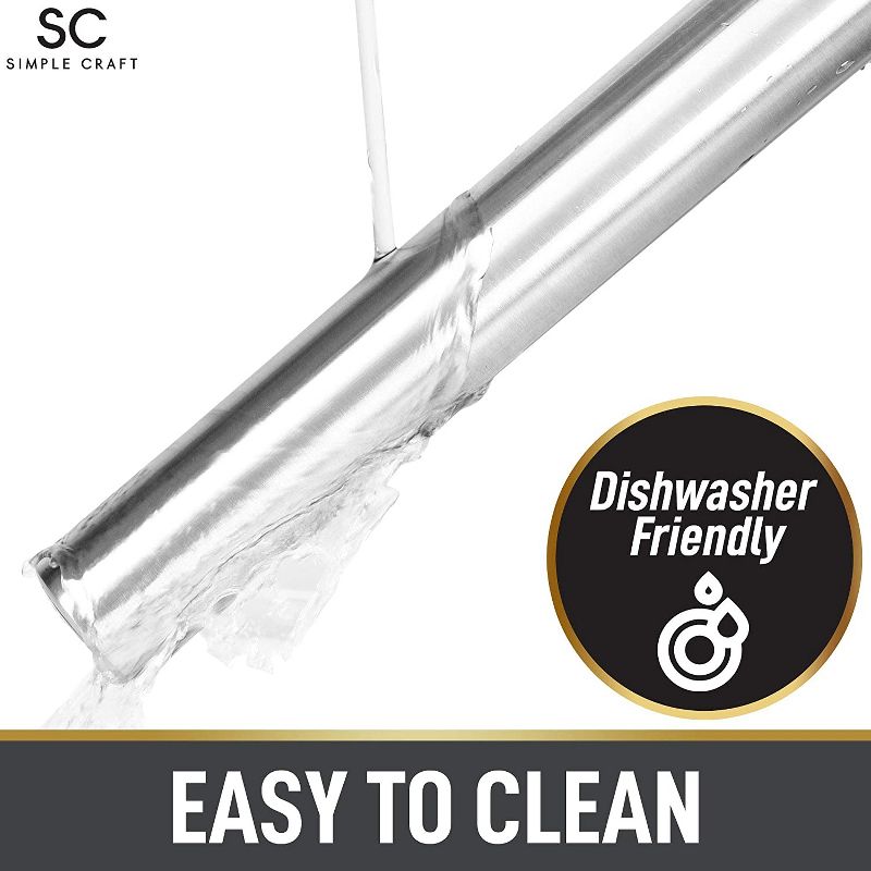 Simple Craft Stainless Steel Rolling Pin