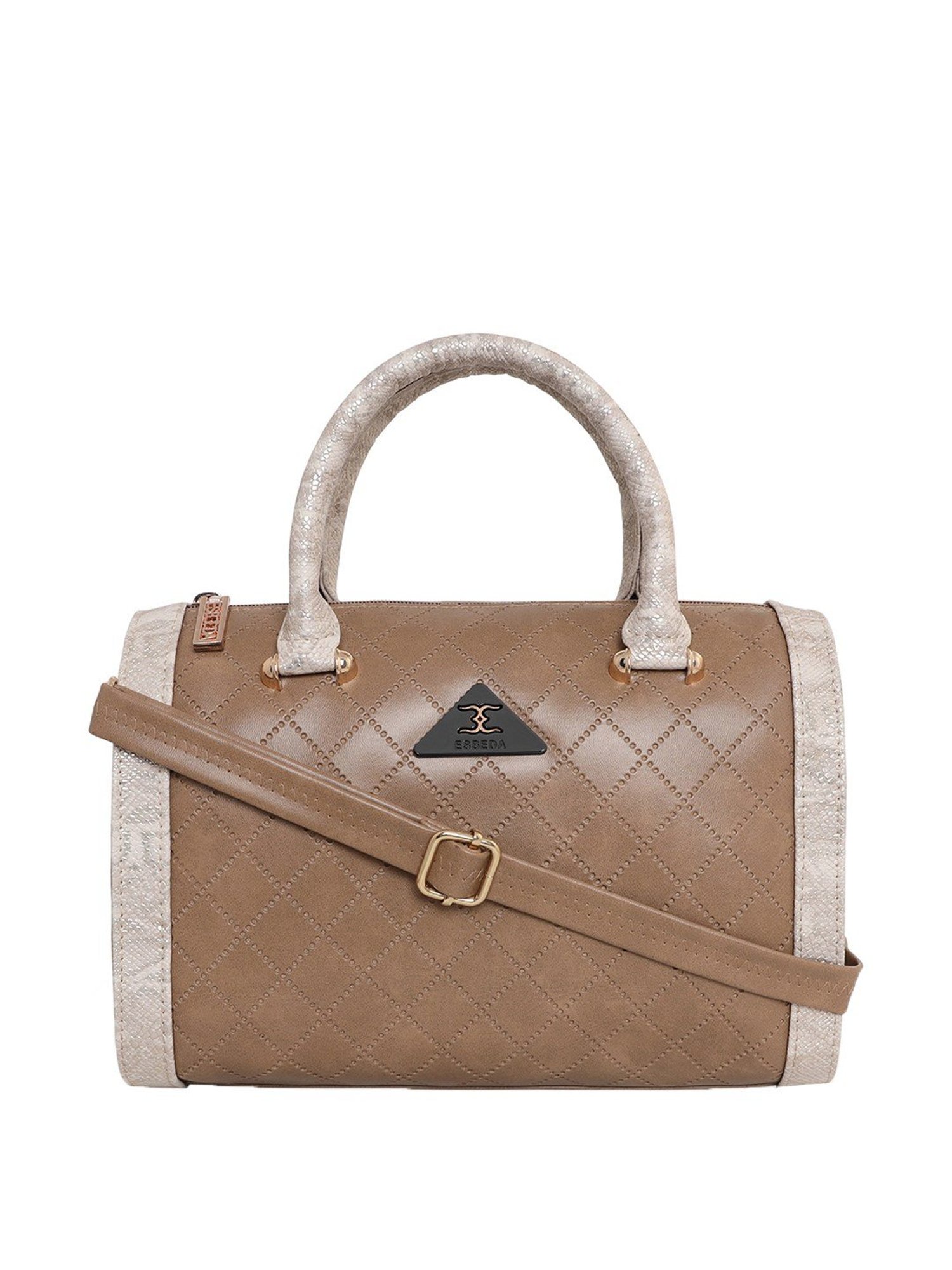 ZOUK Kashmir Blooms Classic Multicolor Printed Medium Handbag