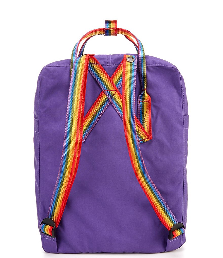 Fjallraven Kanken Rainbow Handle Backpack