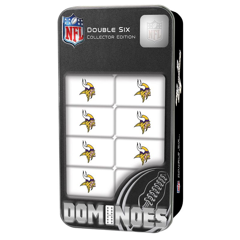 MasterPieces NFL Minnesota Vikings Double-Six Dominoes