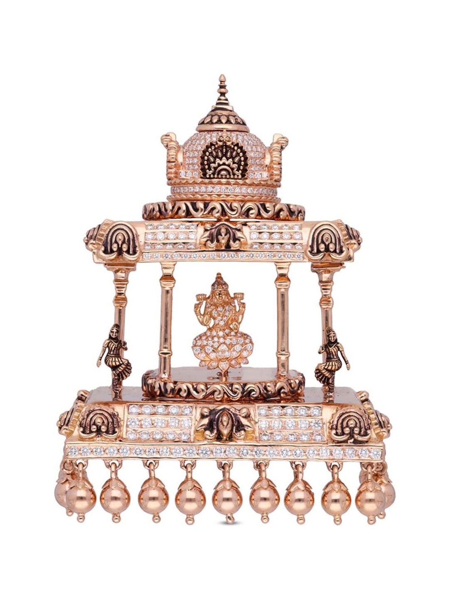 Joyalukkas 18k Gold & Diamond Pendant with Chain