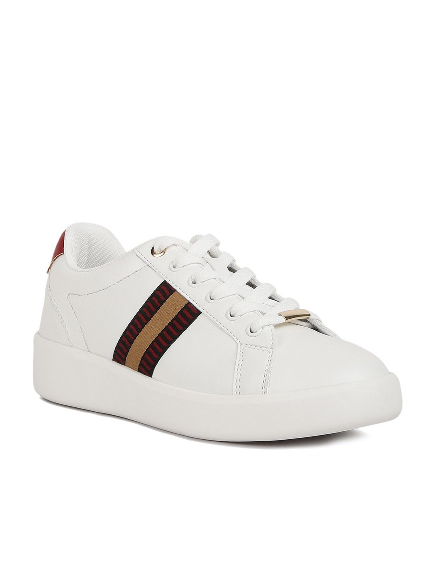London Rag Women's White Casual Sneakers