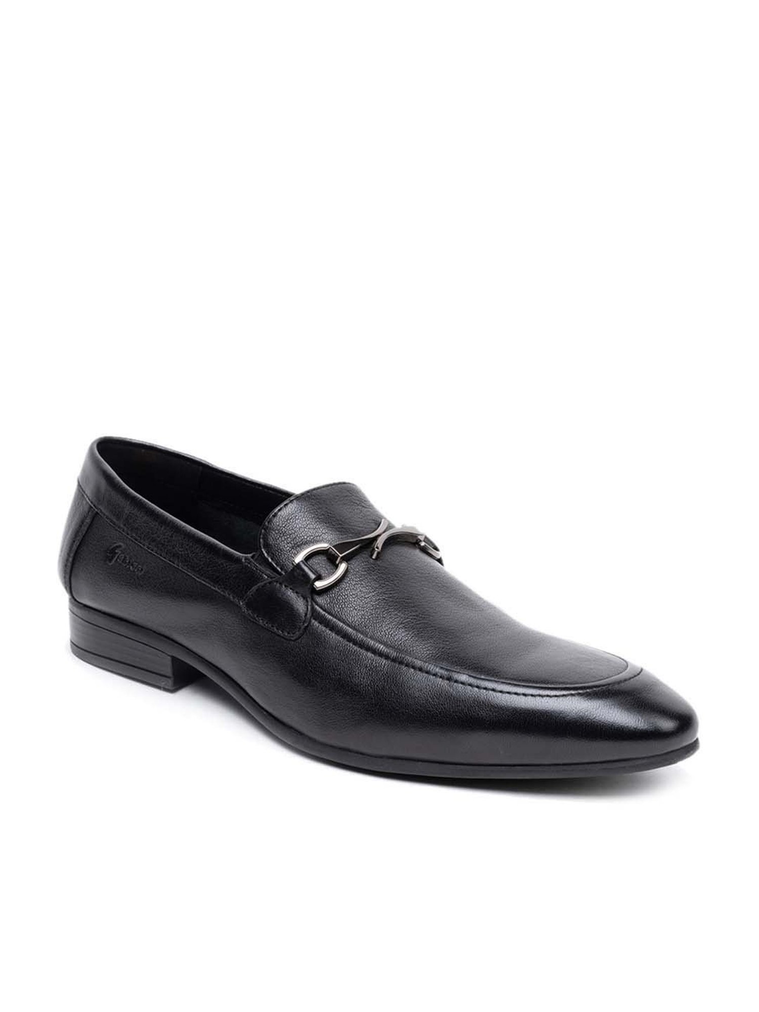 Gabicci Men's Moss Black Loafers