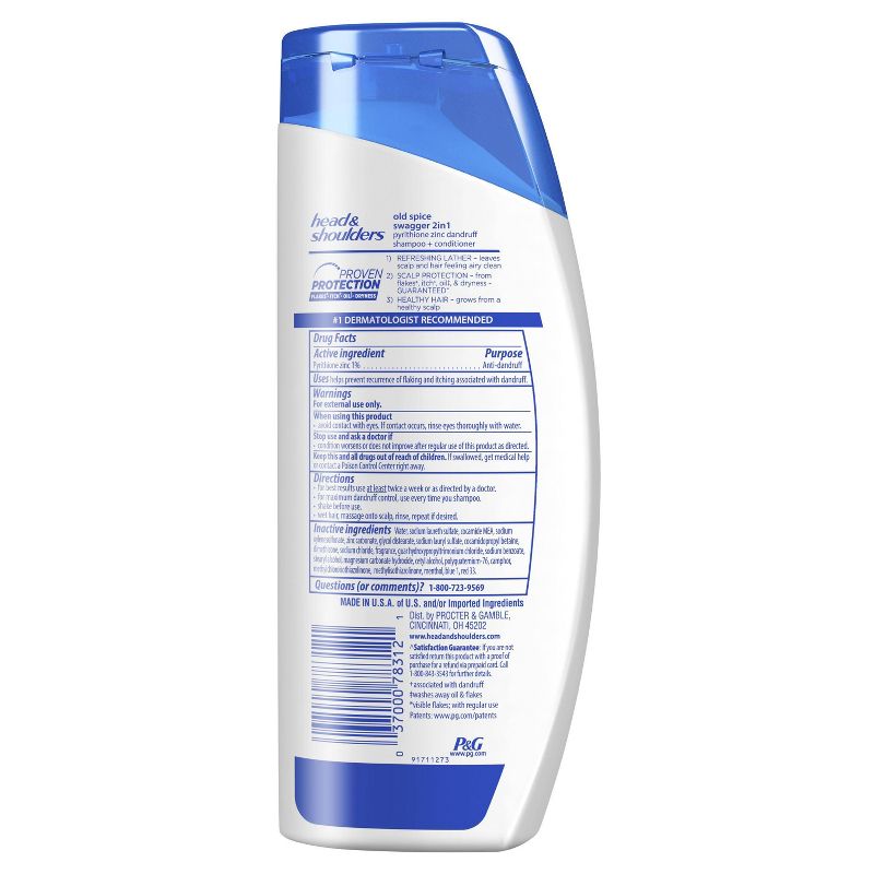 Head and Shoulders Old Spice Swagger Dandruff 2-in-1 Shampoo and Conditioner - 21.9 fl oz