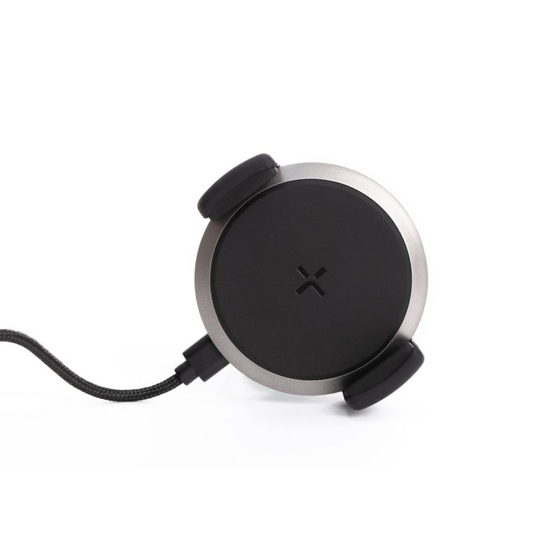 TYLT Round Vent Mount In-Car Wireless Charger - Black
