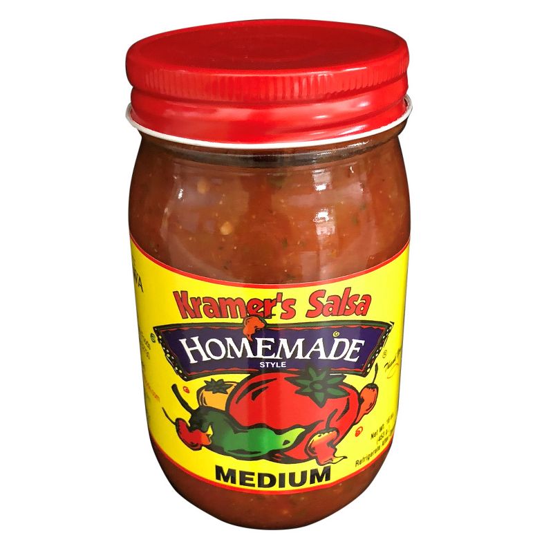 Kramer's Medium Salsa - 16 fl oz Jar