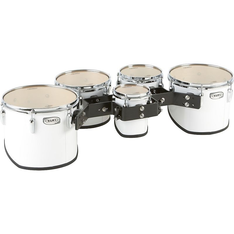 Mapex QUALIFIER MULTI TOMS 6", 8", 10", 12", 13" Snow White