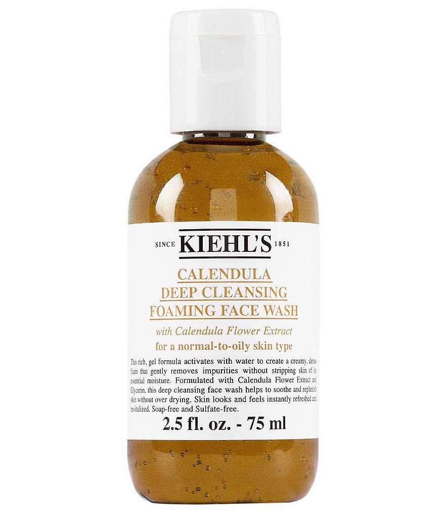 Kiehl's Since 1851 Calendula Deep Cleansing Foaming Face Wash, 2.5 oz.