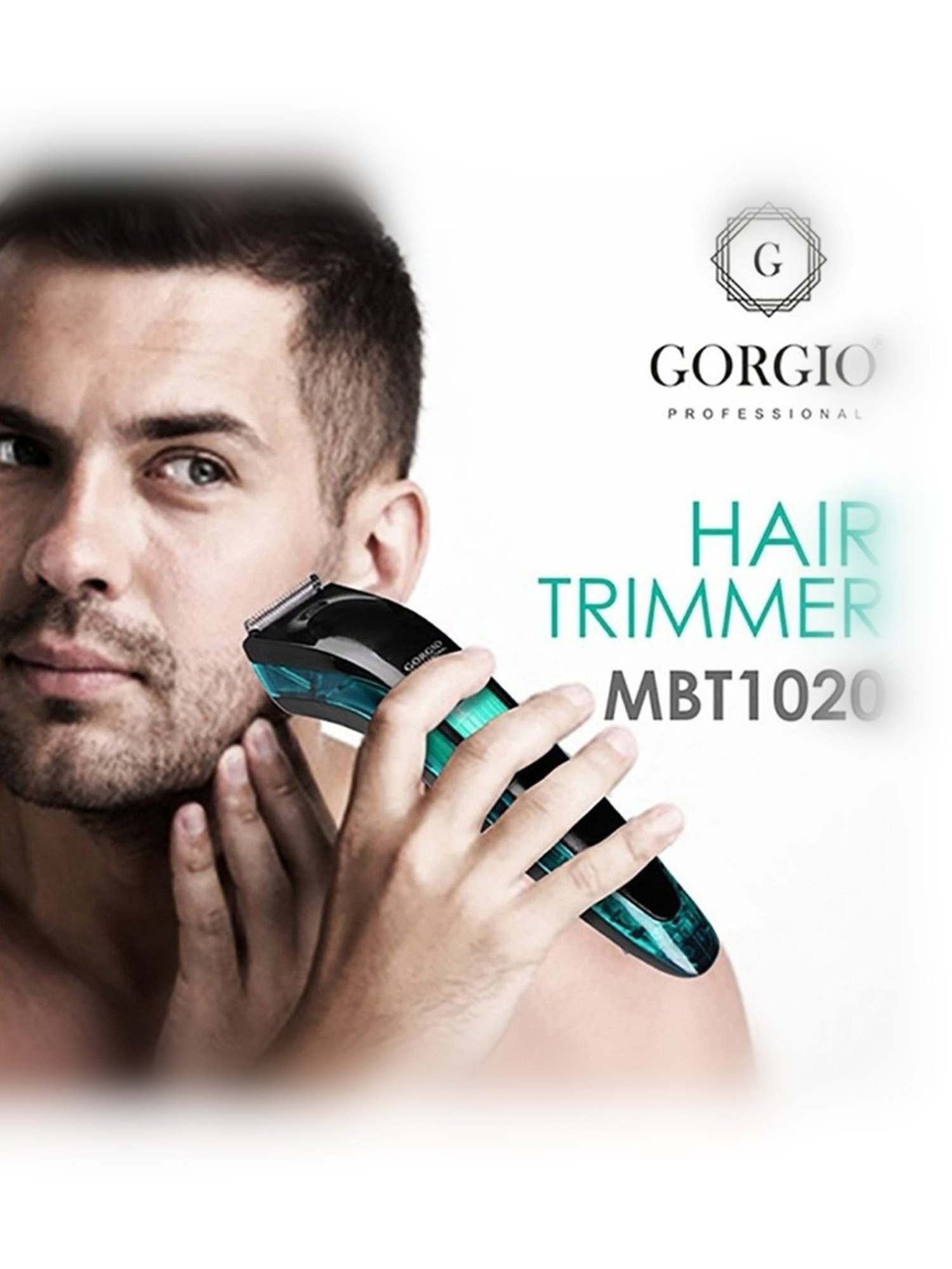 Gorgio Professional MBT1020 Hair Trimmer (Black)