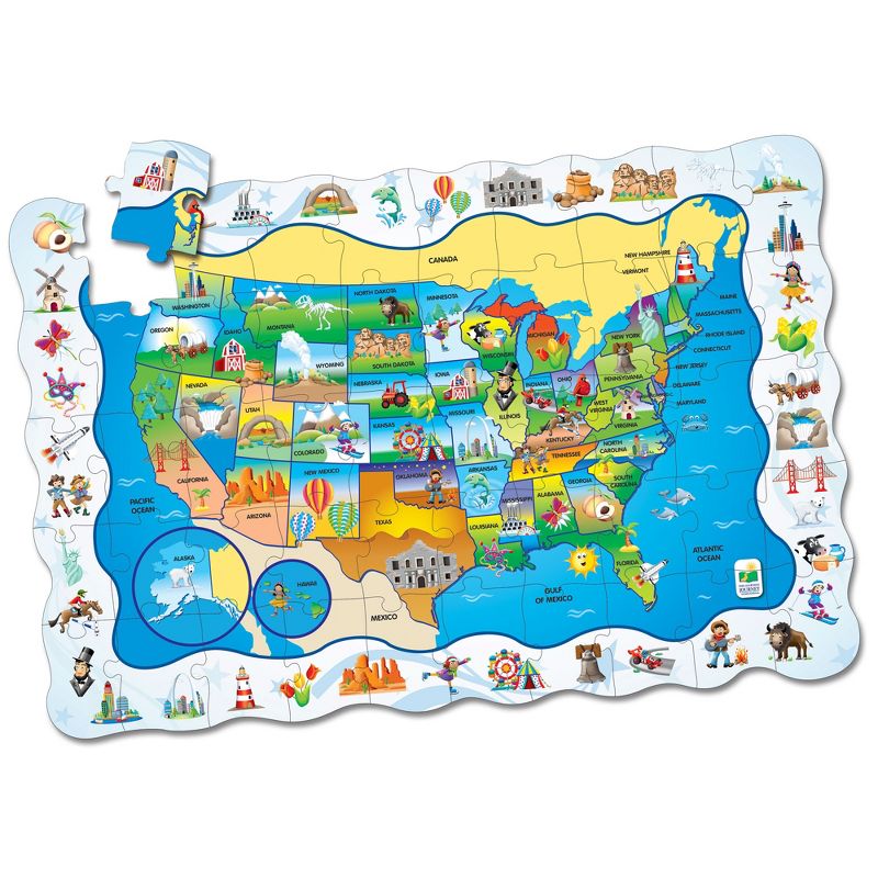The Learning Journey Puzzle Doubles Find It! USA 50 pieces