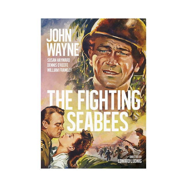 OLIVE FILMS FIGHTING SEABEES (DVD/B&W/1944/NEWLY REMASTERED) DOF587D