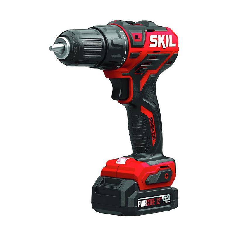 Skil DL529002 12V PWRCore 12 Lithium-Ion Brushless 1/2 in. Cordless Drill Driver Kit (2 Ah)