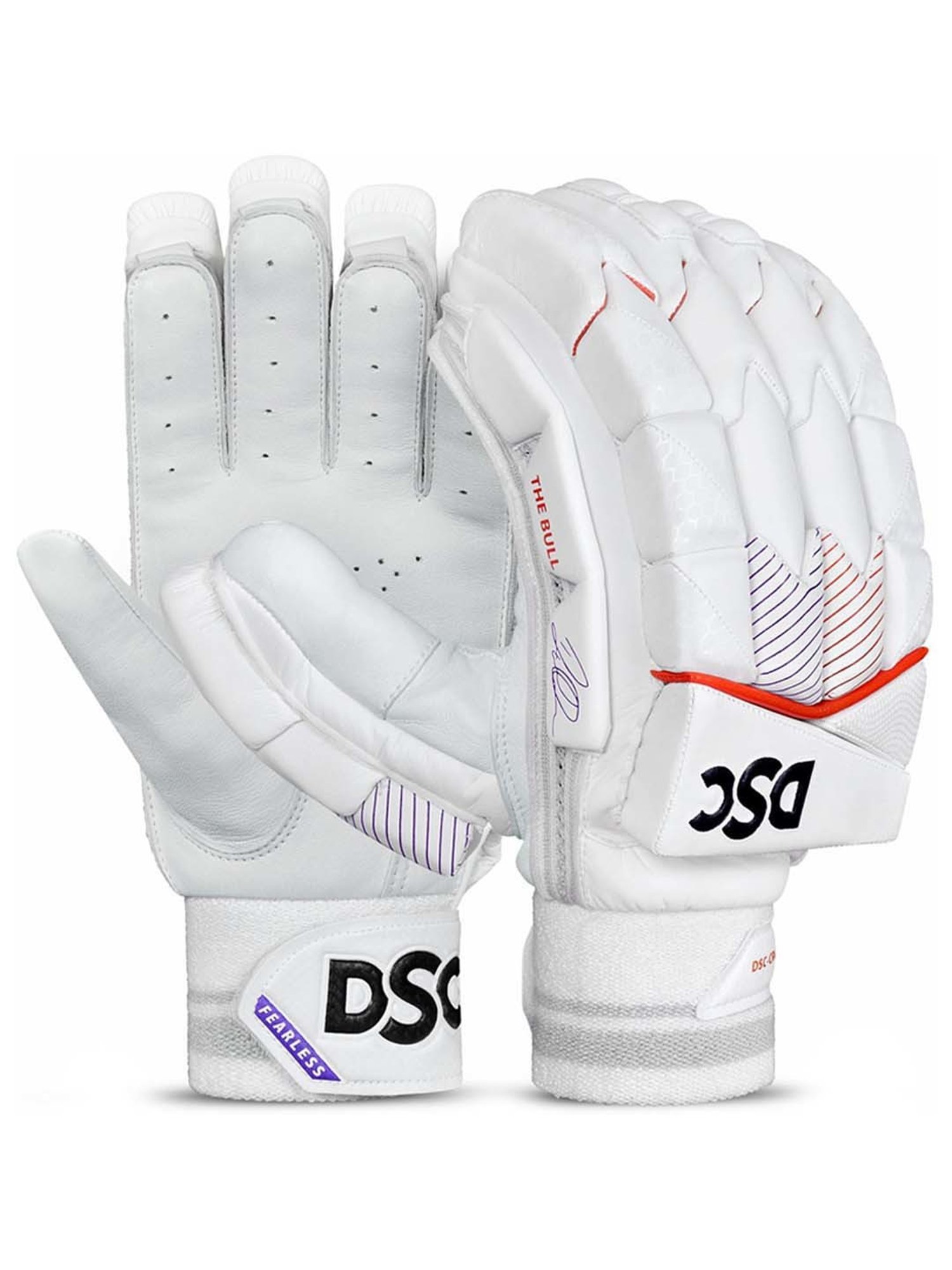 DSC Cricket Krunch The Bull Autograph Batting Gloves Size - Mens
