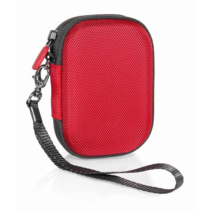 Golf GPS Case by  Specially Designed for Izzo Swami 4000+ Golf GPS and Swami 4000 Swami 5000 Golf GPS Rangefinder Garmin Approach G30 G6 G7 Red