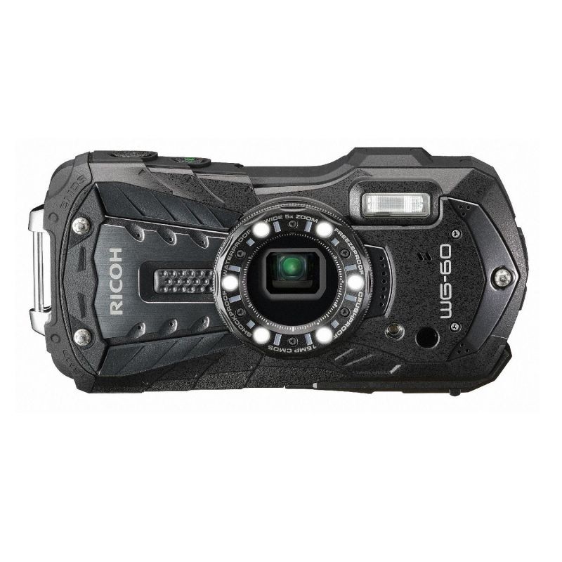 Ricoh WG-60 Digital Camera (Black)