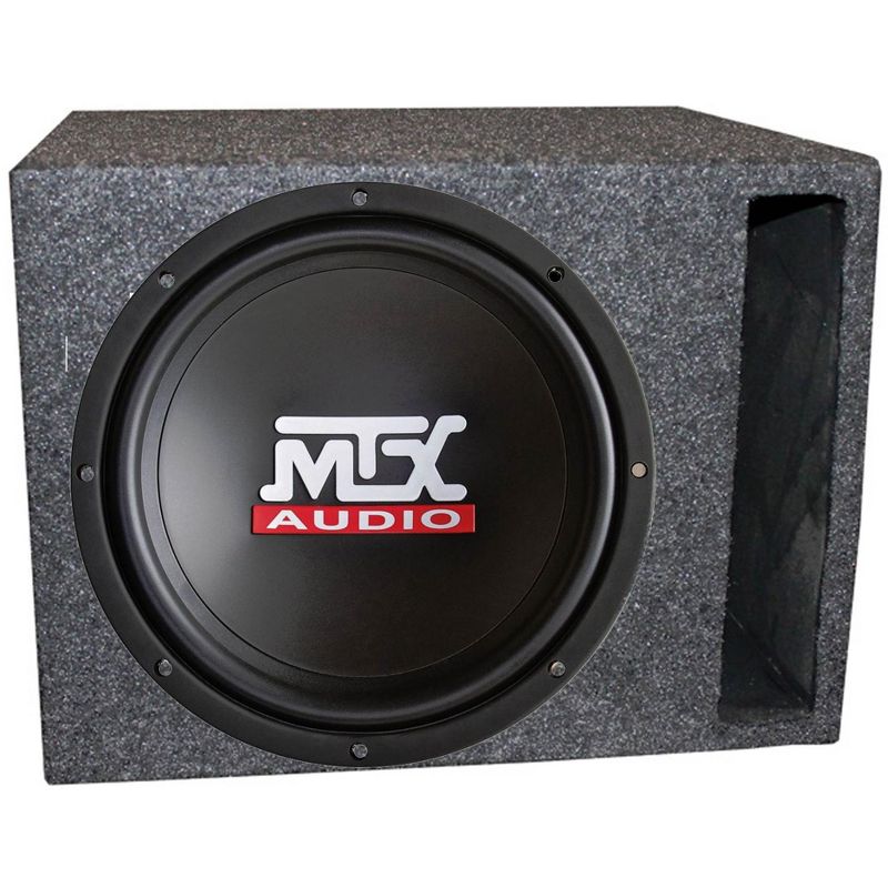 MTX AUDIO TN10-04 10" 300W Car Subwoofers TN1004 + Vented Ported Boxes