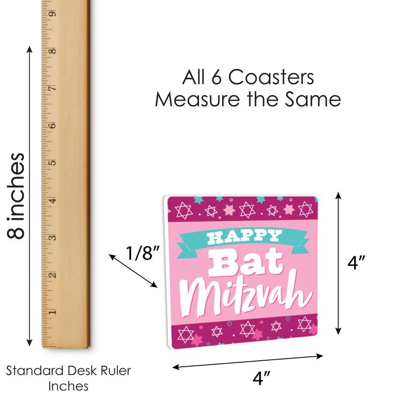 Car Coaster 2.5" Grandkids Car Coaster Absorbent Flowers  -  Coasters