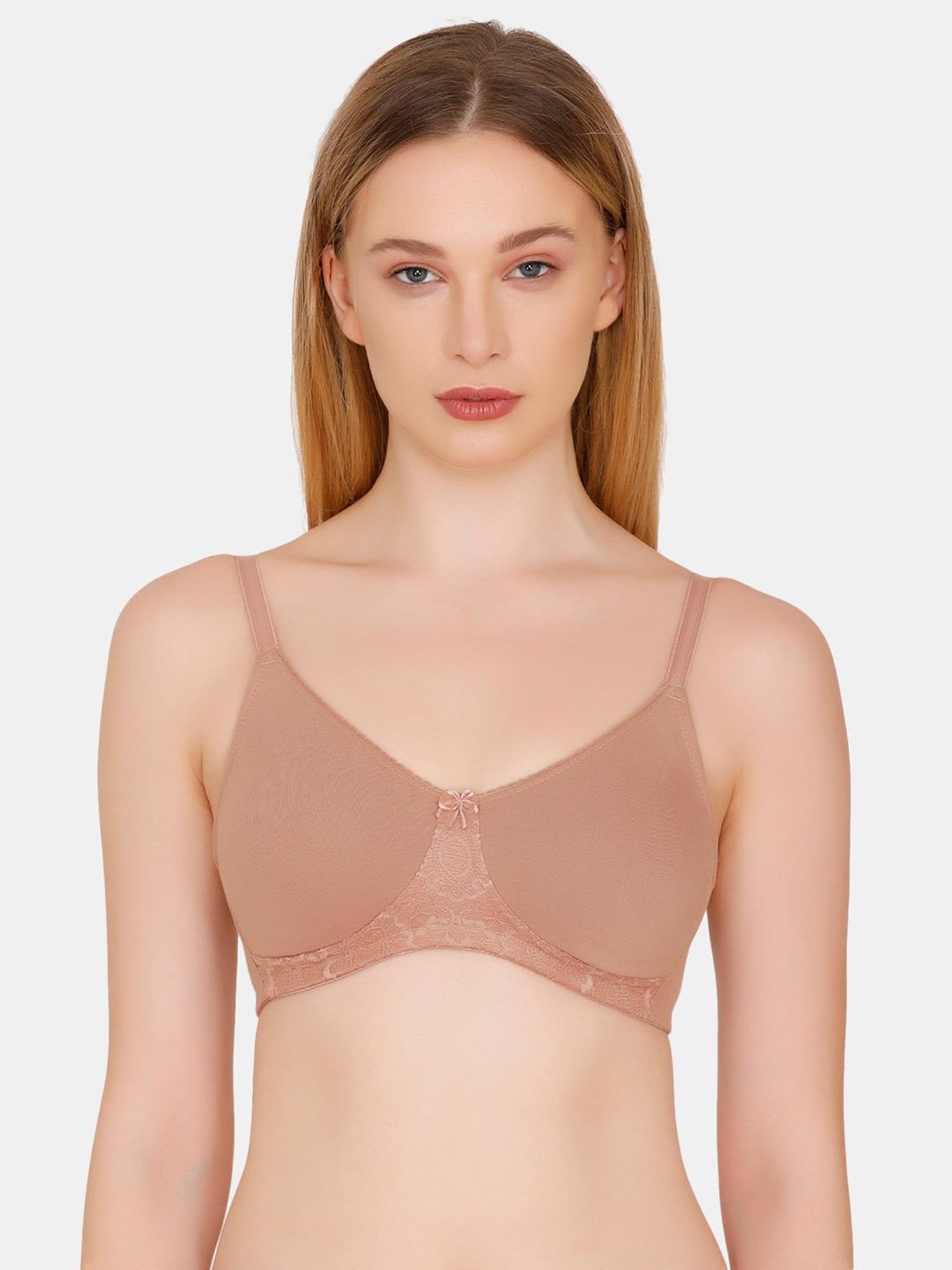 Zivame Skin Non Wired Non Padded Seamless Bra