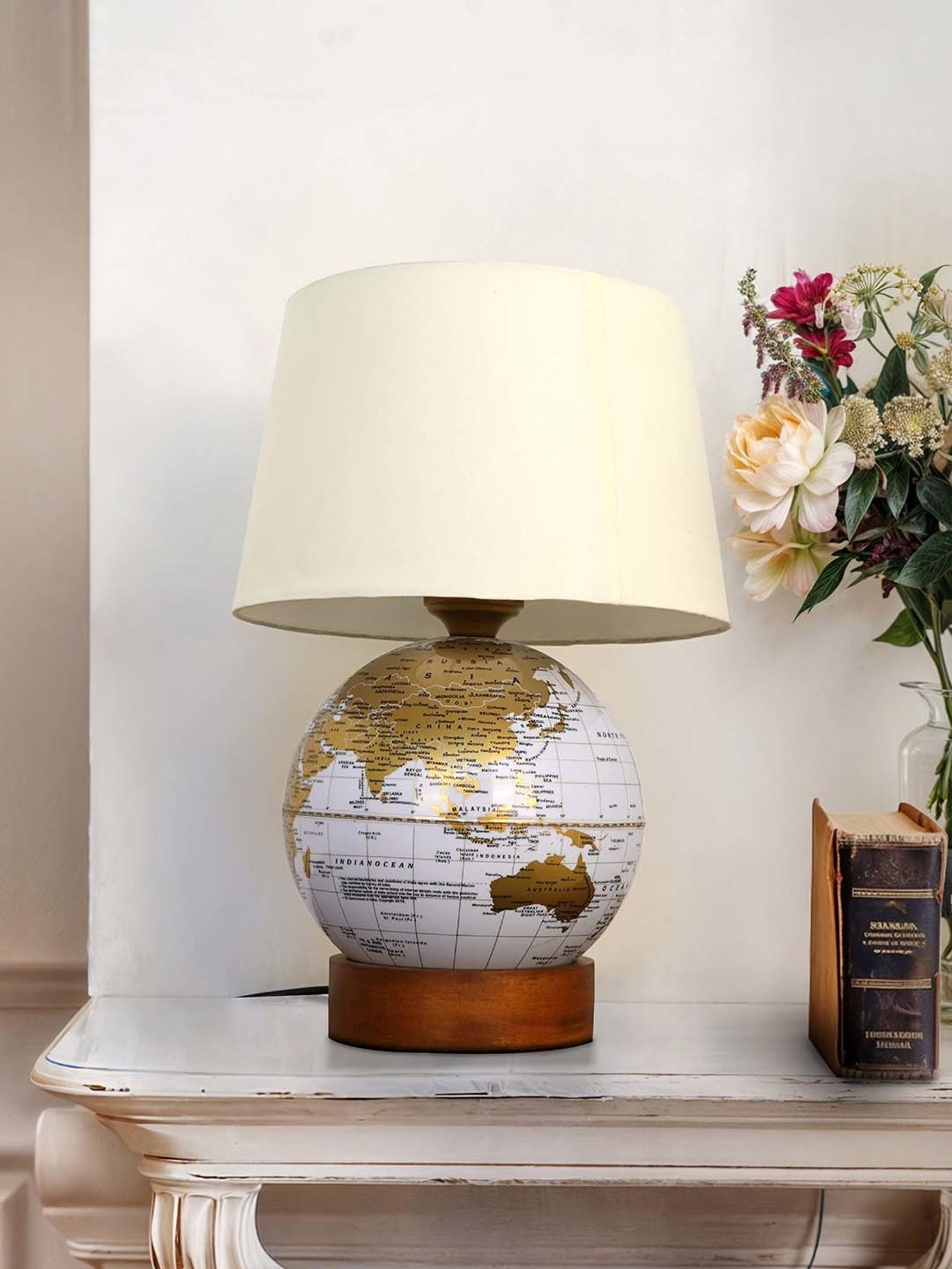 Fos Lighting Warm Lighting World Globe Table Lamp