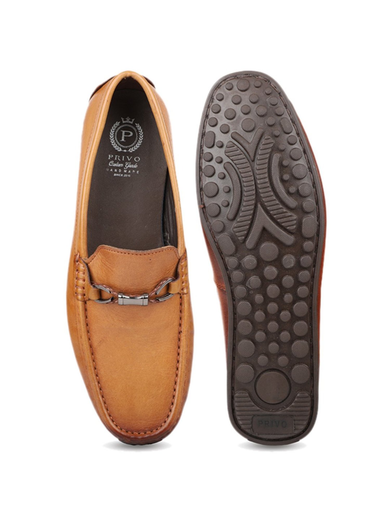 Privo by Inc.5 Men's Tan Casual Loafers