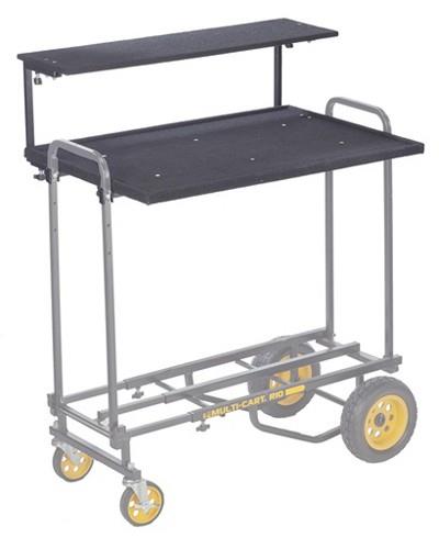 RocknRoller RSHM2 Multi-Media 2-Tier Shelf for Multi Cart