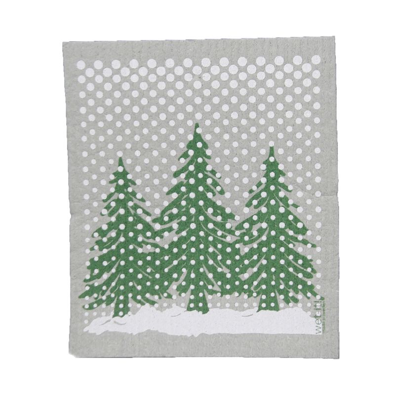 Swedish Dish Cloth 8.0" Red Cycle Absorbent Kitchen Eco Friendly  -  Dish Cloth