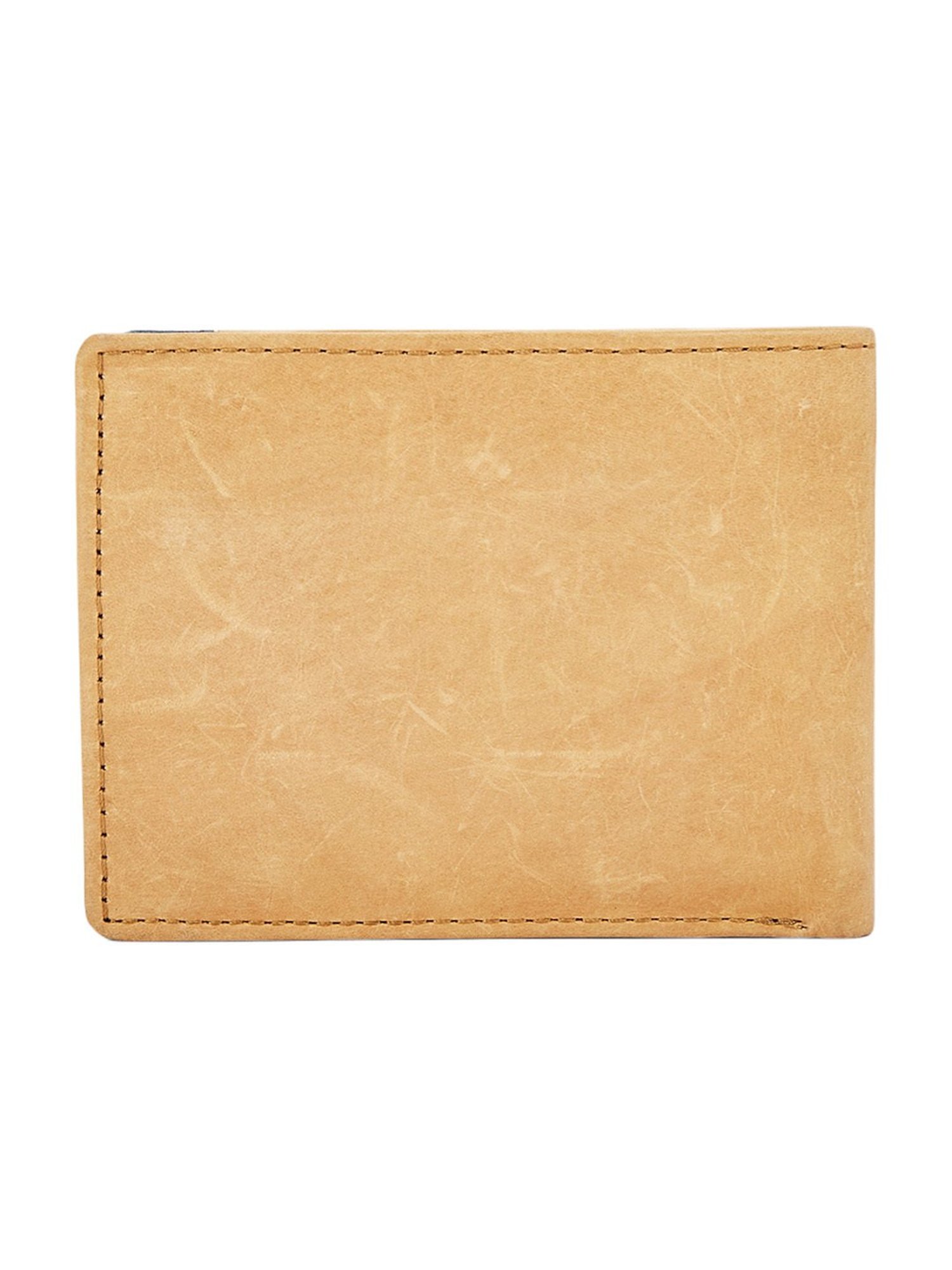 Richard Parker by Pantaloons Tan Small Bi-Fold Wallet for Men